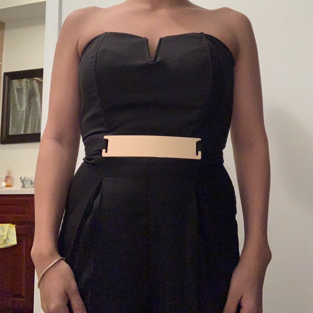 Black jumpsuit